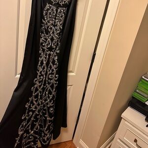 Jovani never worn black dress size 8